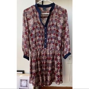 Club Monaco Silk Mini Dress